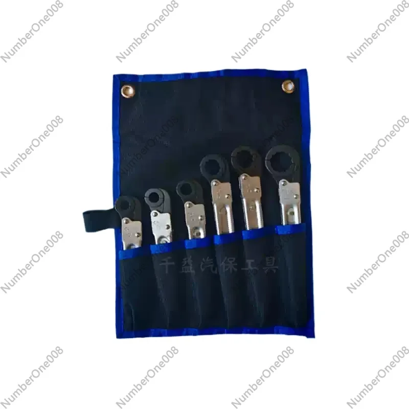 Ratchet Oil Pipe Wrench Auto Ratcheting Box End Quick Wrench Ratcheting Open End Oil Pipe Wrench