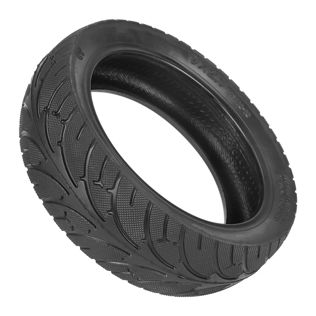 9x2.5 Tire Electric Scooter 9 Inch Thick Wear-Resistant Inflatable Tire Replacement Rubber Tire