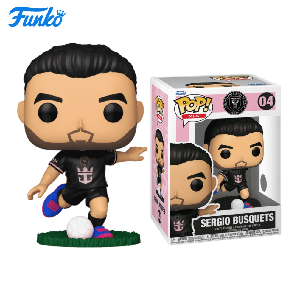 

Funko Pop Major League Soccer: Inter Miami - Sergio Busquets (Away Kit) - New Year's Gift - Christmas, New Year, and Birthday Gifts for Friends and Family, Pop Culture Decoration, Birthday Gift, Comic Book Collectibles, Officially Licensed Merchandise, Pr