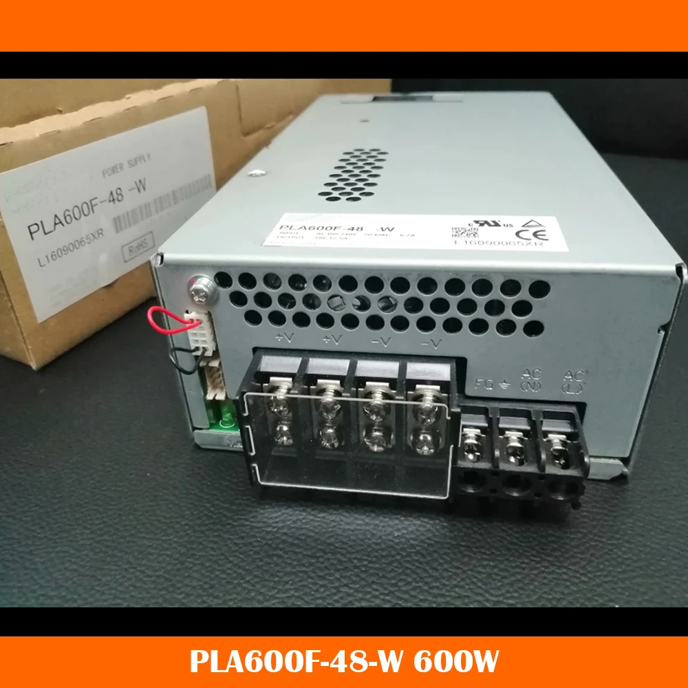 New For COSEL PLA600F-48-W 600W INPUT AC100-240V 50-60Hz 6.7A OUTPUT 48V 12.5A Switching Power Supply Work Fine High Quality