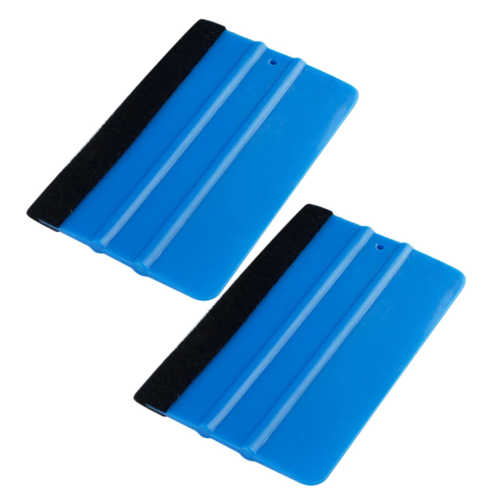

2pcs Car Clothes Scraper Film Squeegee Tool Windshield Decal Plastic Vinyl Application Small Tint Efficient Replacement