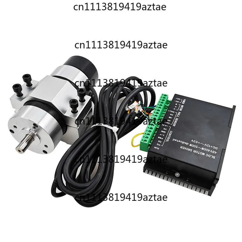 ER11 Brushless Spindle Assembly 48V 500W Motor Driver 57mm Mount Clamp 10mm Chuck Hall Sensor