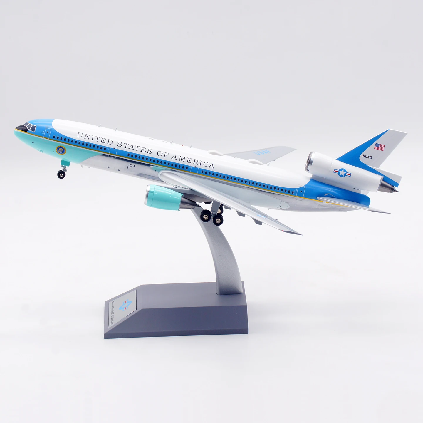 B-104-USAF-P Alloy Collectible Plane Gift B-Models 1:200 AIR FORCE ONE McDonnell Douglas DC-10-40 Diecast Aircraft Model 11040