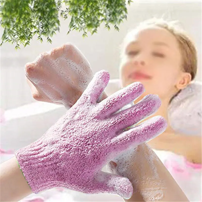 Exfoliating Bath Glove For Shower Scrub Gloves Resistance Body Massage Wash