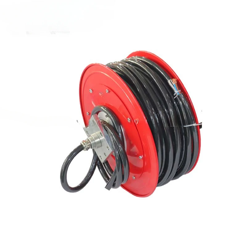 Auto automatic retractable reel cable heavy duty stainless steel air hose reels industrial cable reels