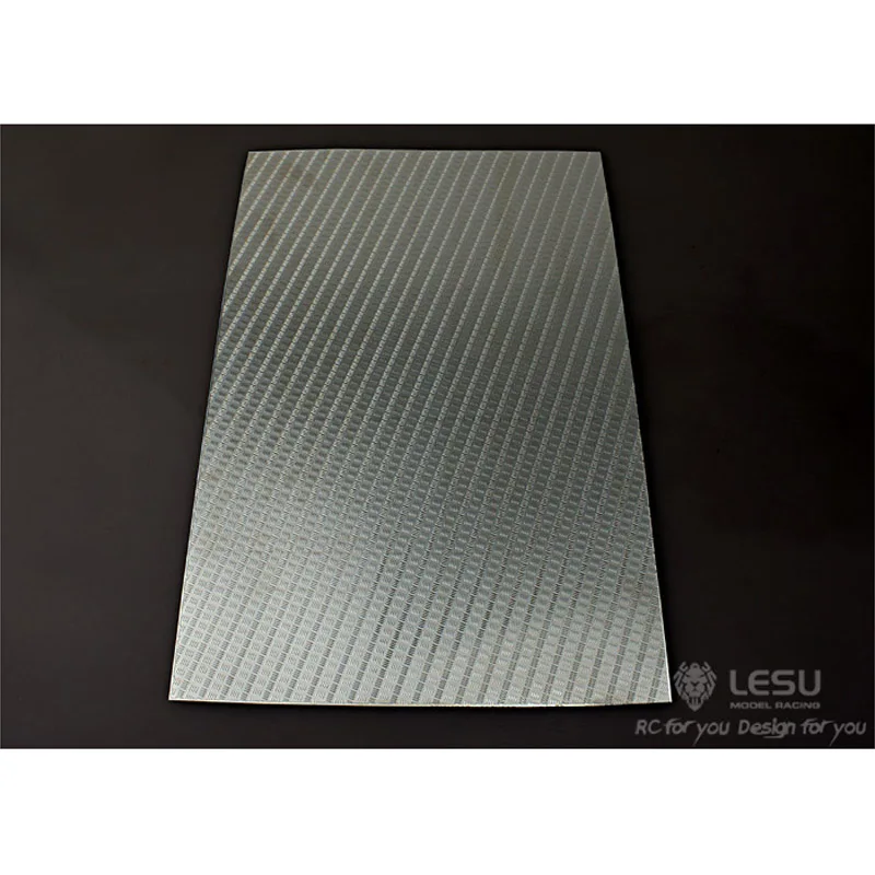 LESU 1/14 Stainless Steel Anti Slide Plate A for Tamiyaya RC Tractor Truck Hydraulic Dumper Wheel Electric Car Model Th02357