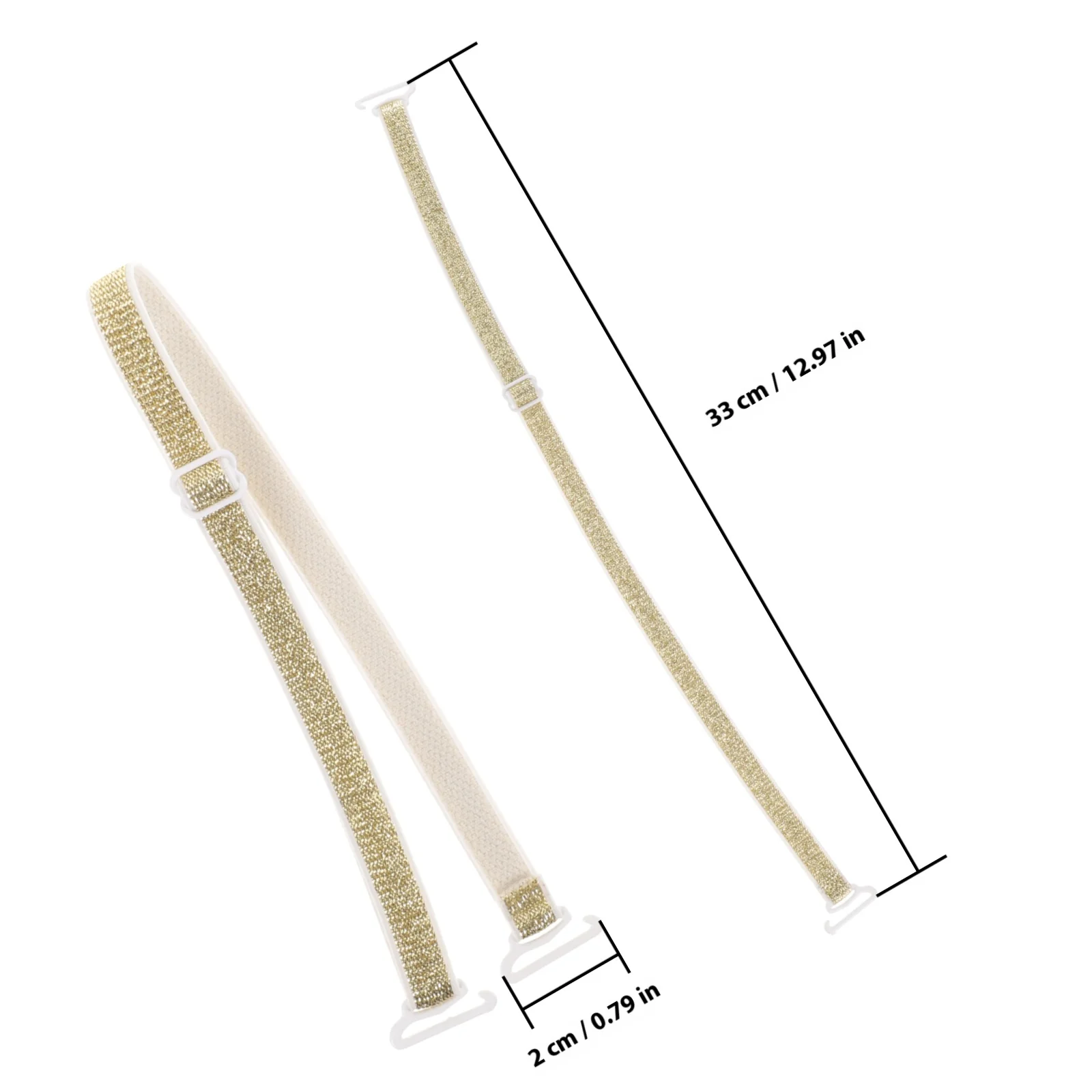 أشرطة حمالات الصدر بديلة قابلة للتعديل وحزام كتف قابل للفصل للنساء وحزام تمديد لفستان الأنبوب سترة هالتر من النايلون