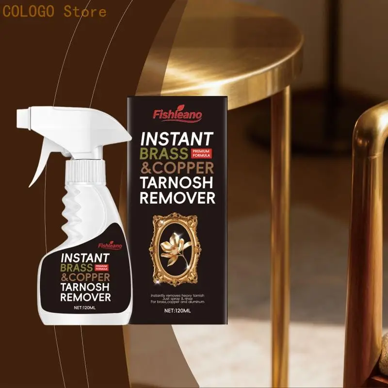 Cookware Finish Cleaner Small Bottle for Brass Hardware Care, Hand-Pump Use for Precise Household Metal Cleaning During Daily