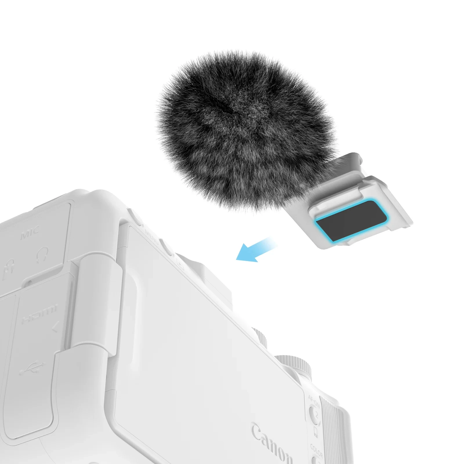 SmallRig Cage สําหรับ Canon EOS R50 V พร้อมซิลิโคน L-Shaped Grip Mount แผ่น USB-C สาย CLAMP Furry กระจกชุดสําหรับกรง
