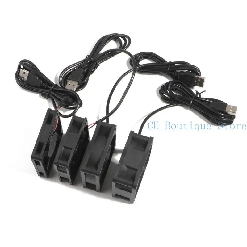 652F 60 -мм вентилятор 5V Питания ПК Радиатирование 6010 6015 6020 6025 Case Fean Cooling Blower для коробки/AV Cabinet