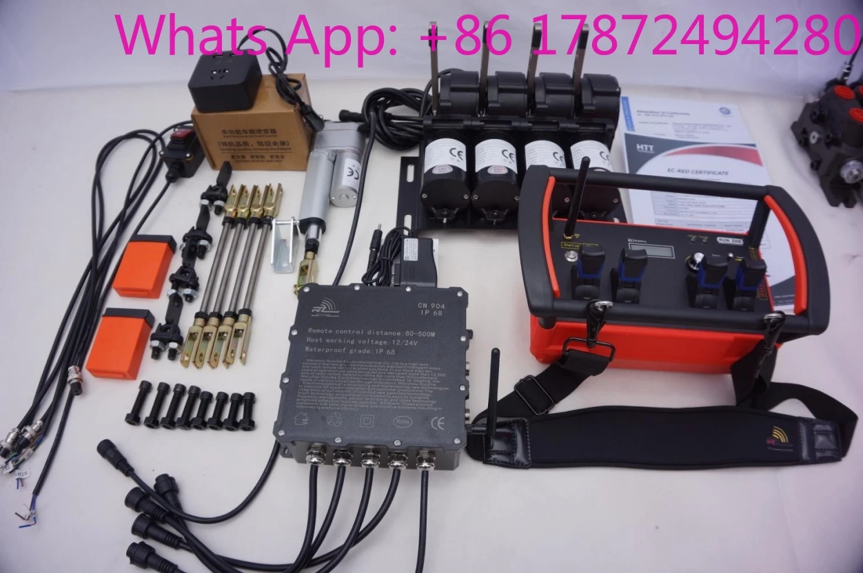 4 Joystick Linear Motor Crane Wireless Proportional Controller 8-35V Voltage