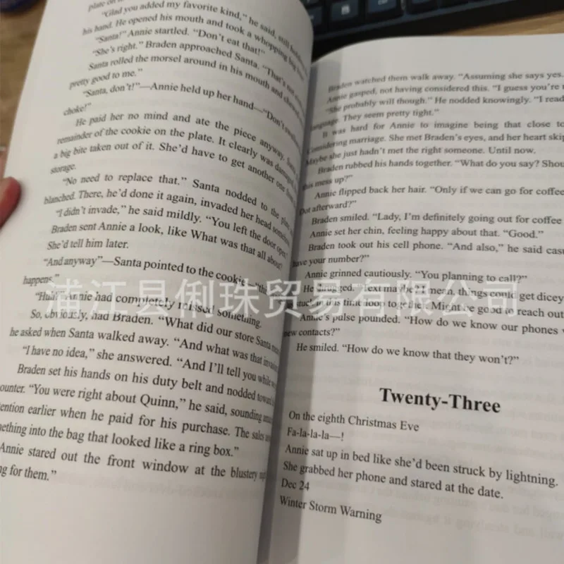 عشية عيد الميلاد يحب كتاب القصة بقلم جيني بيرد 12 يومًا من كتاب مجيء الرومانسي قصة عاشق عطلة دافئة لهدية عيد الميلاد