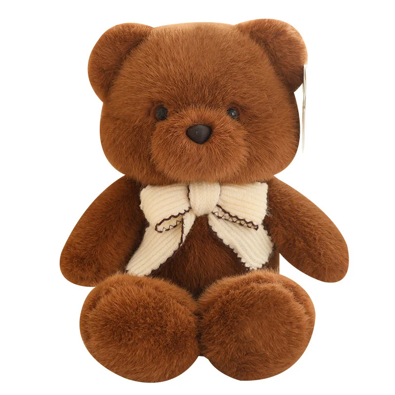 45CM Amazing Teddy Bear Soft Plush Toys Stuffed Animal White Brown Bear Doll Birthday Christmas Gift Lovely Toy