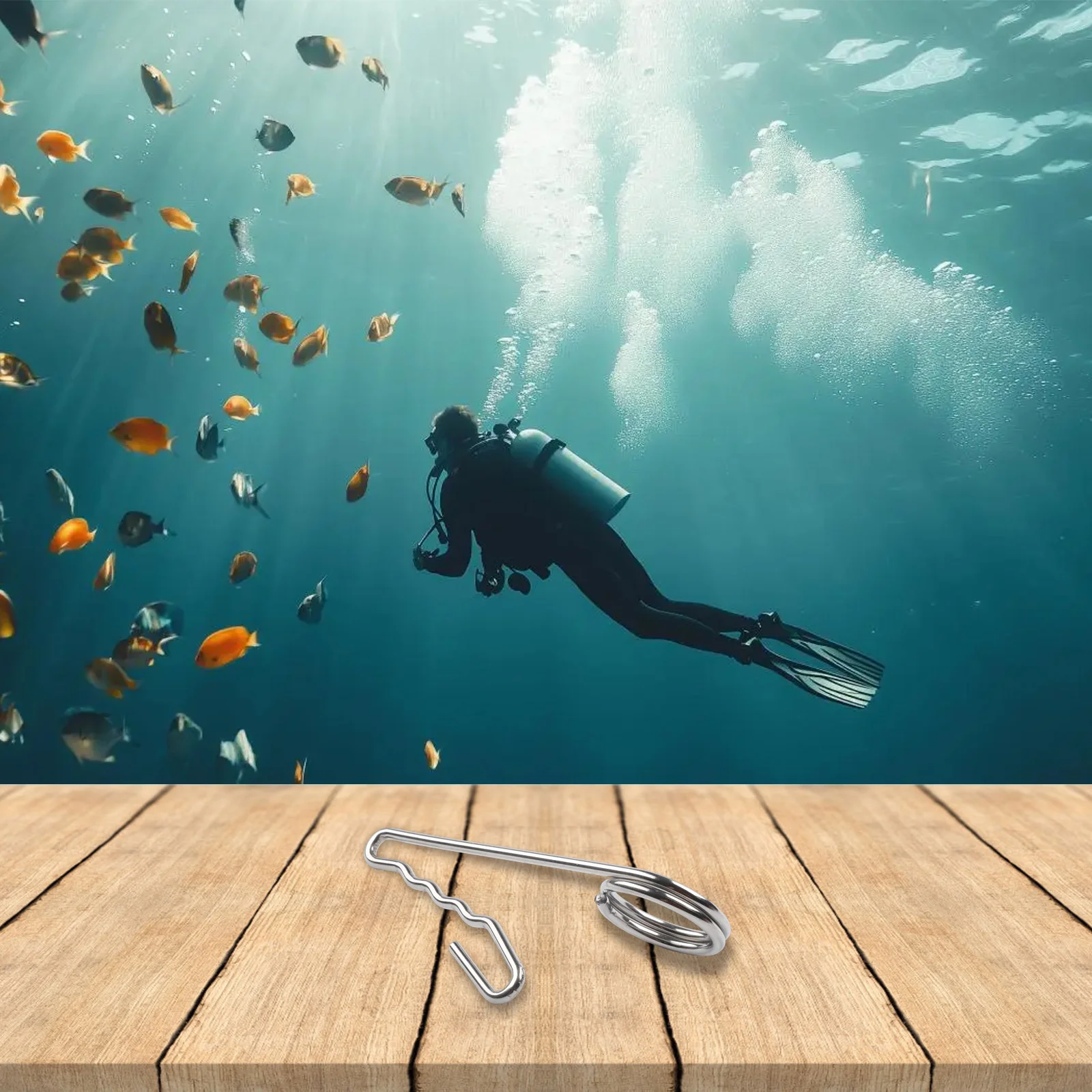 

Для Garvin Jon Line Hook для подводного плавания, предназначенных для Deco Stop и Drift Dive Lines, изготовленных из материала SS304, легкий вес