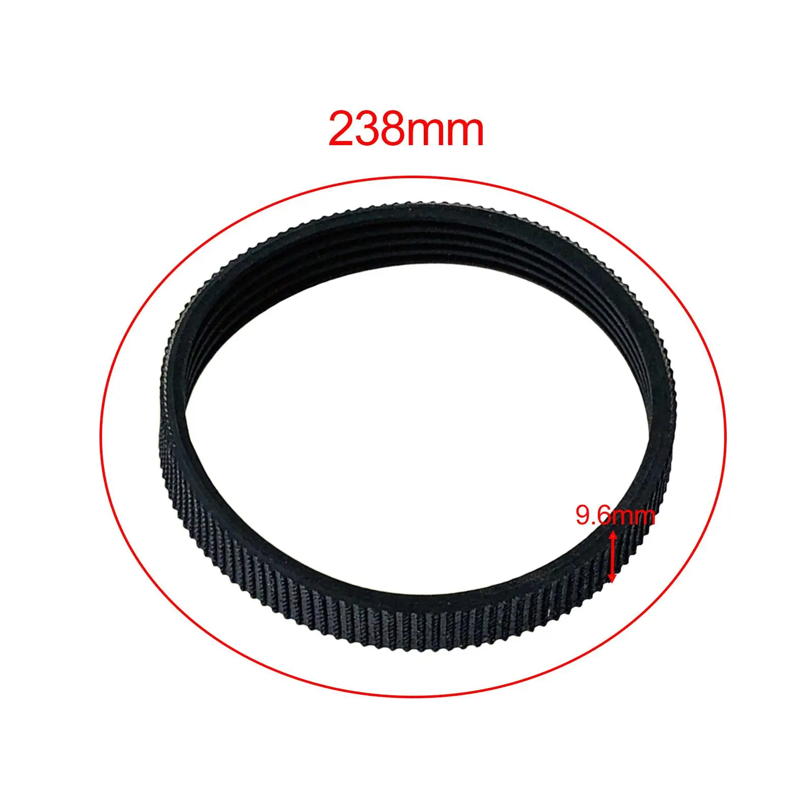 2Pcs Planer Drive Belt Replacement Practical Accessories Carpentry Tool for 82mm Electric Planer Wood Workings