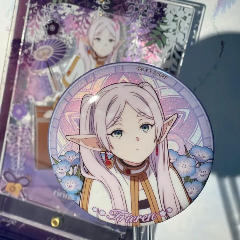 Frieren: Beyond Journey's End Anime Costumes Badges Pins ‌Frieren Women Brooch Cartoon Cosplay Brooches for Bag Accessorie Gift