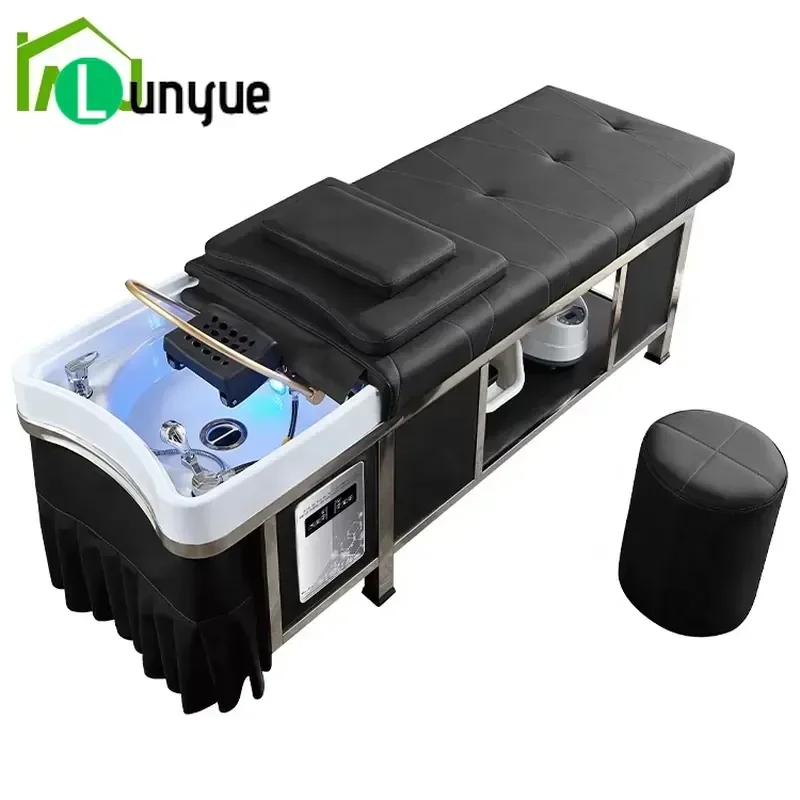 Multifunctional Shampoo Massage Chair Spa Head Physiotherapy Bed for Hair Washing Relaxing Comfortable Durable