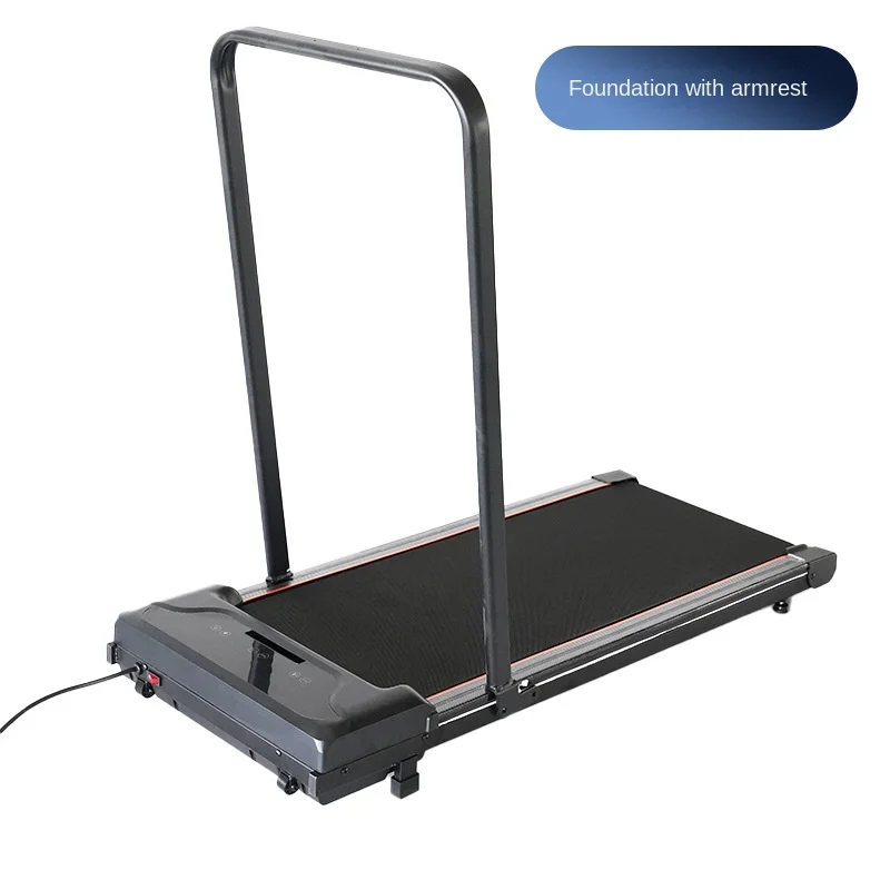 Portable Thin Walking Pad with Optional Handrail Hot-Selling Home Exercise LED Display Treadmill