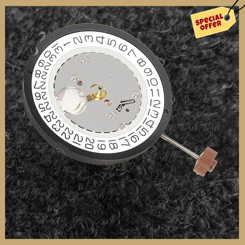 안정적인 성능-515 무브먼트 교체 쿼츠 시계 무브먼트 크로노그래프 시계 부품 Ronda 515 무브먼트(크라운 3)