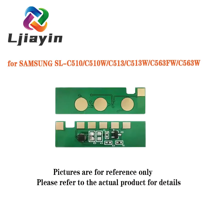 Dom Version CLT-510SK/CLT-510SC/CLT-510SM/CLT-510SY Toner Chip for Samsung SL-C510/C510W/C513/C513W/C563FW/C563W