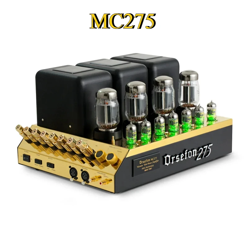 

AMXEKR clone Mcintosh MC275 upgrade KT88*4 tube amplifier high-end classic HiFi push-pull AB class 75W*2 mono mode bridge 150W*1
