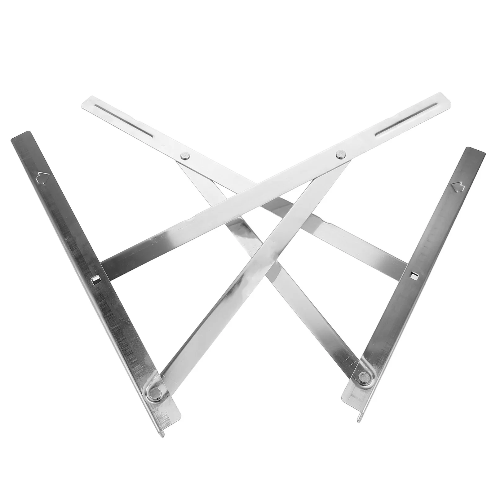 1 Pair Stainless Steel Air Conditioner Outdoor Unit Bracket Wall Mount Home Use Support Frame Weather Resistant