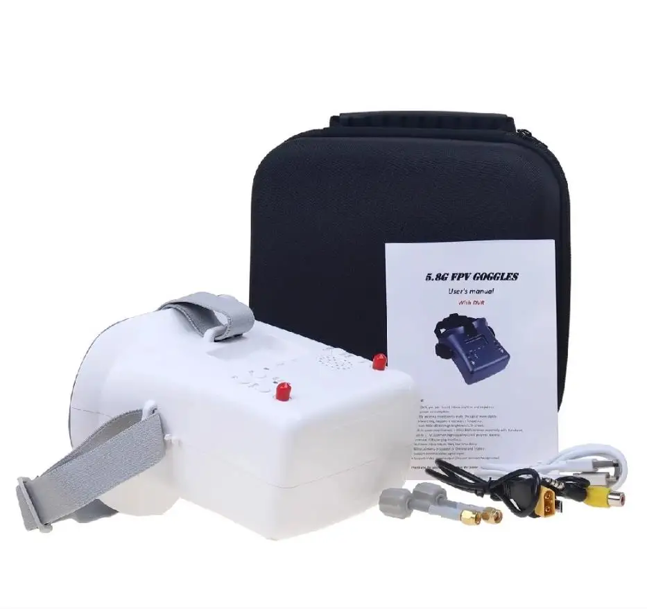 

FPV Goggles 008D 5.8G 40CH 4.3Inch Video Headset HD DVR Diversity FPV Goggle pro For EV800D RC Racing Drone Micro BWhoop Drone