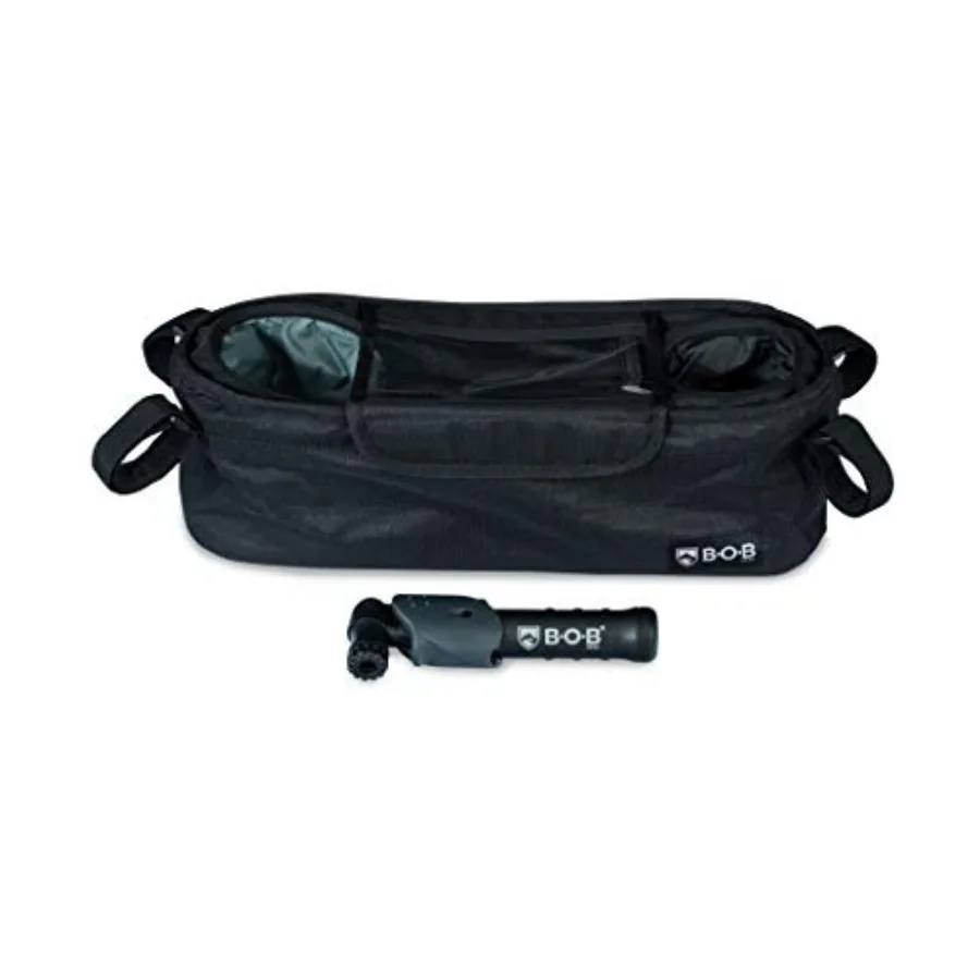 

BOB Gear Handlebar Console with Tire Pump for Jogging Strollers, Black