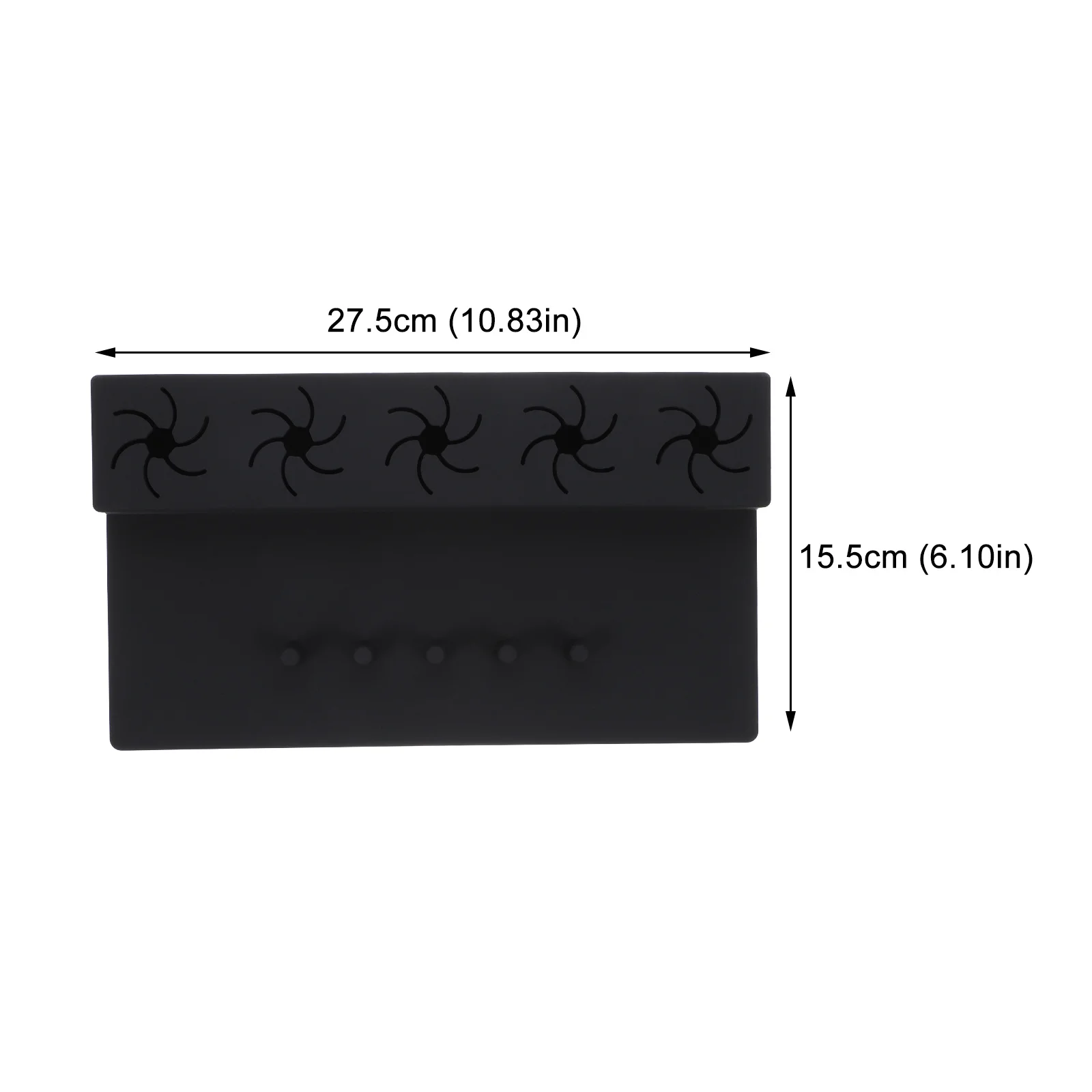Silikon-Nagellack-Halteständer, 5, Fingerabdruck-Trenner, tropffreie Basis, Maniküre, Kunstwerkzeug, Zubehör, Nagellack-Halter