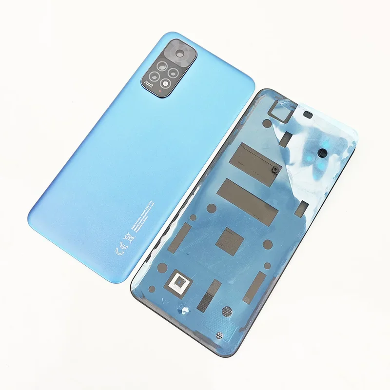 Note11 Rear Case For Redmi Note 11 Plastic Rear Battery Door Replacement Back Housing Cover Case with Camera Lens