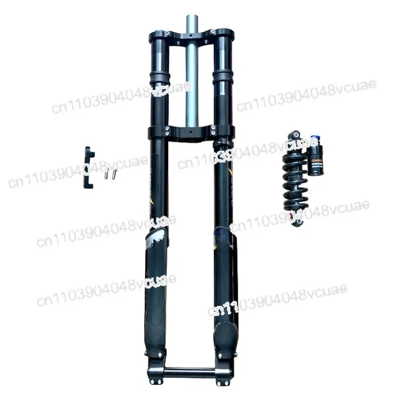 

double air crown fork with rebound and compression adjustment 203mm 20mm Axle