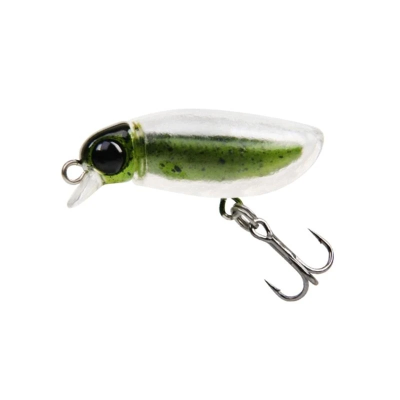 Fishing Lures 3.8cm Hard Baits Minnow Lures Trebles Hook Swimbait Fishing Baits Crankbait Sinking Lures for Bass Trout