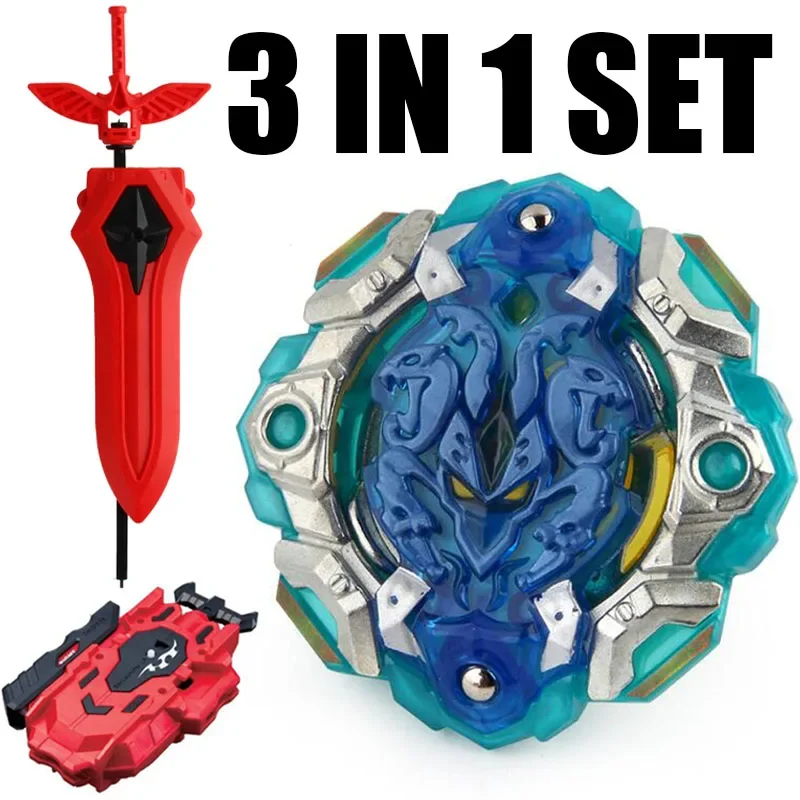 B-X TOUPIE BURST BEYBLADE Spinning Top  B-128 CHO-Z SPRIGGAN.OW.ZT Spinning Top W/ NEW Sword LR Launcher
