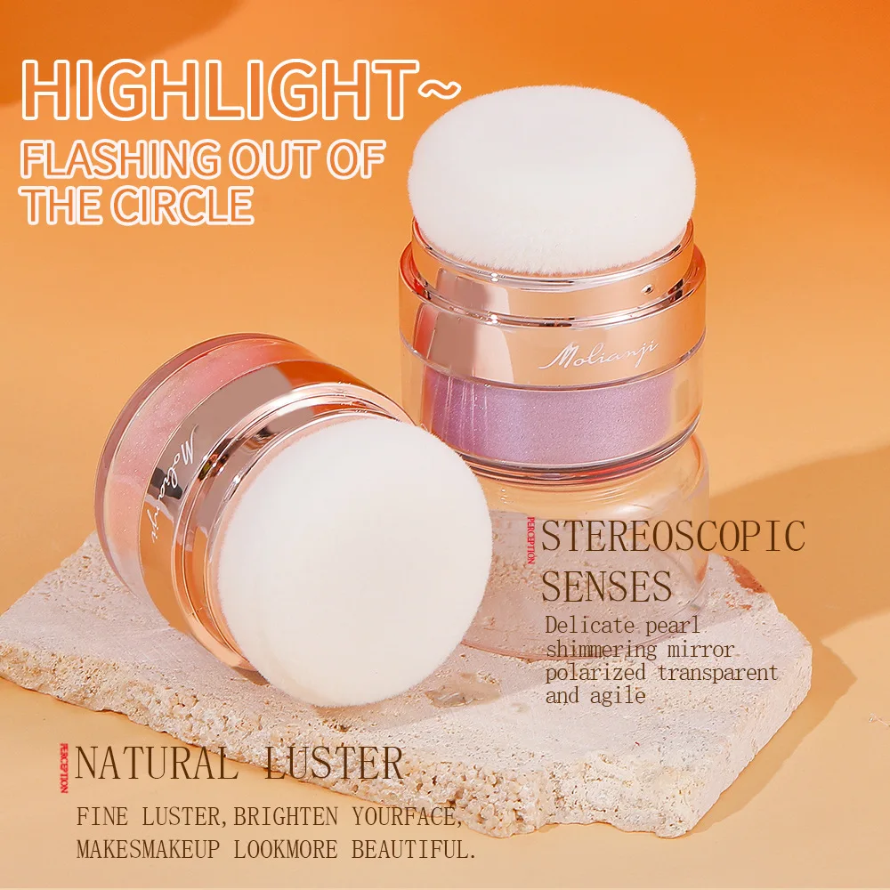 بريق الجنية تسليط الضوء على بات مسحوق العروس الزفاف تسليط الضوء على مسحوق الجسم بريق لخلق ماكياج البريق، للهدايا والحفلات #3