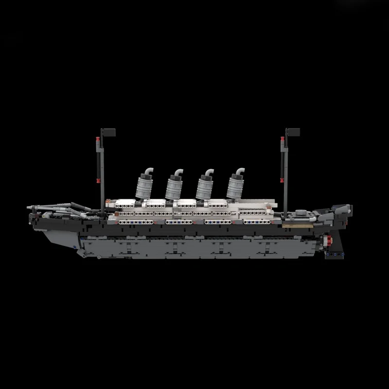 1705pcs MOC B MODEL Rms TITANIC Technical Building Toy Blocks Construction Christmas Gift Creative Education Brick Birthday