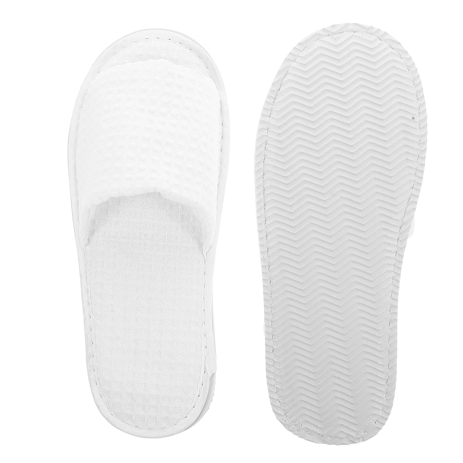 

5pcs Reusable House For Guests Open Toe Comfortable Lightweight Cloth For Spa Hotel Home Travel Bulk Indoor Guest Set Soft