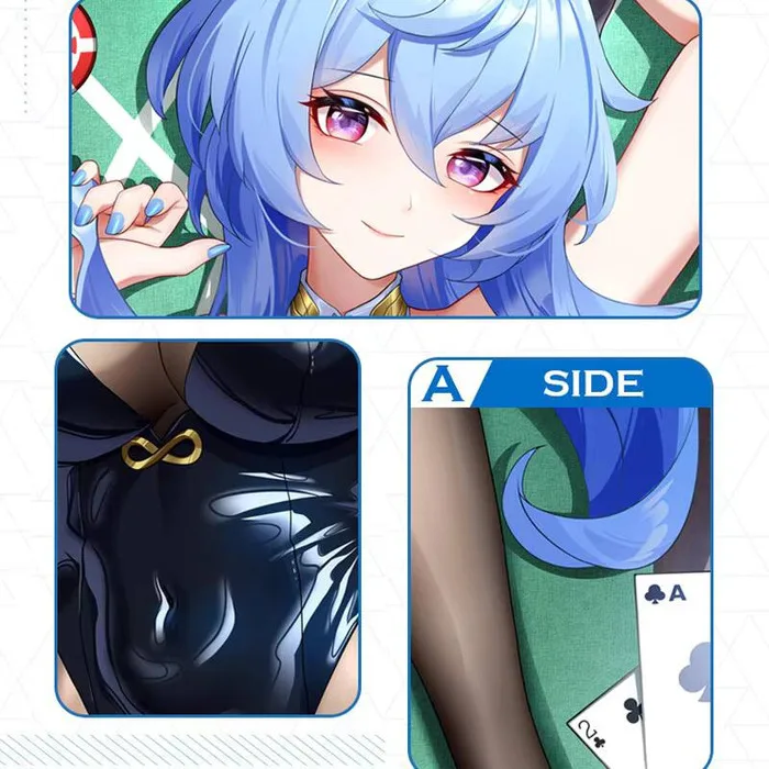 

Anime Genshin Impact The Bunny Girl Ganyu Sexy Dakimakura Hing Body Case Otaku Pillow Cushion Cover Giftas MHCY 1