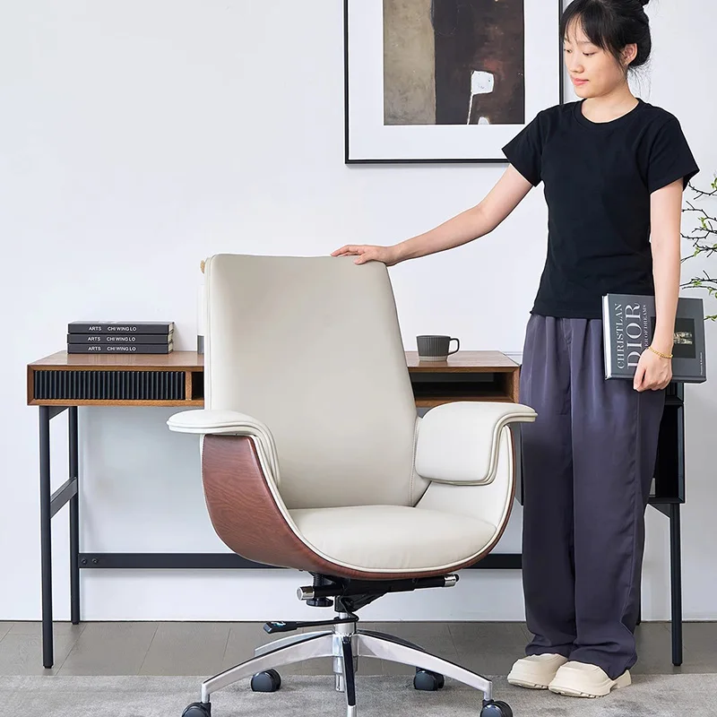 Luxury Modern Office เก้าอี้ Vanity Arm Nordic ห้องนอนเก้าอี้อ่านนักเรียนพนักพิง Designer Muebles อินเทรนด์เฟอร์นิเจอร์