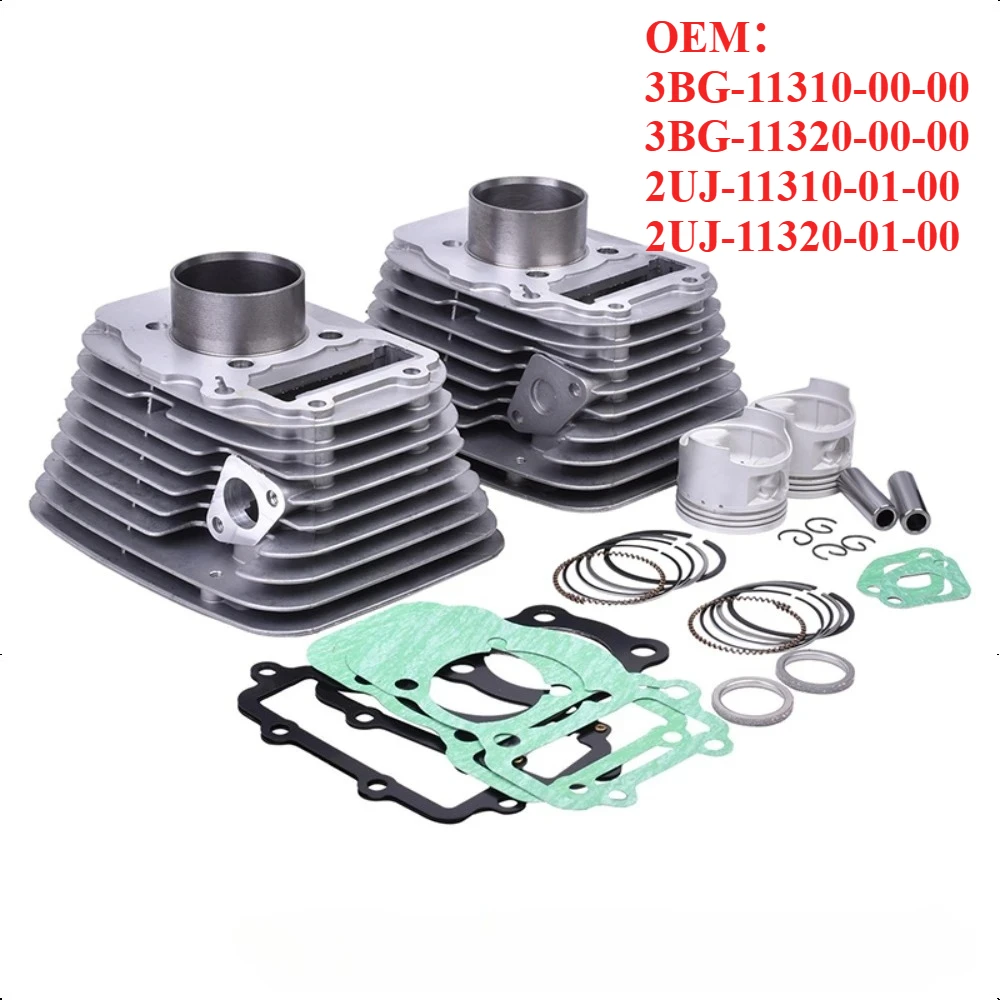 

Cylinder Head Overhaul Mat Piston Rings Gasket Top End Rebuild Kit Kit 3BG-11310-00-00 for Yamaha ROUTE 66 XV250 XV250U XV 250