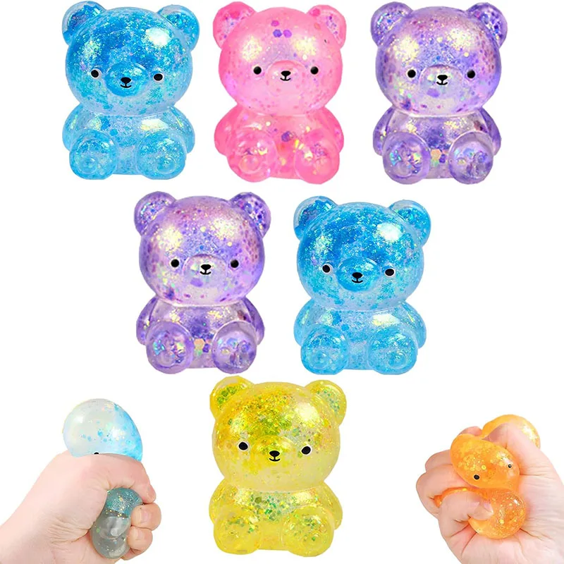 Kreatywny miękki miś Kawaii Squishy Toys Sensoryczna zabawka antystresowa dla dzieci z powolnym odbiciem na przyjęcia Klasy nagród