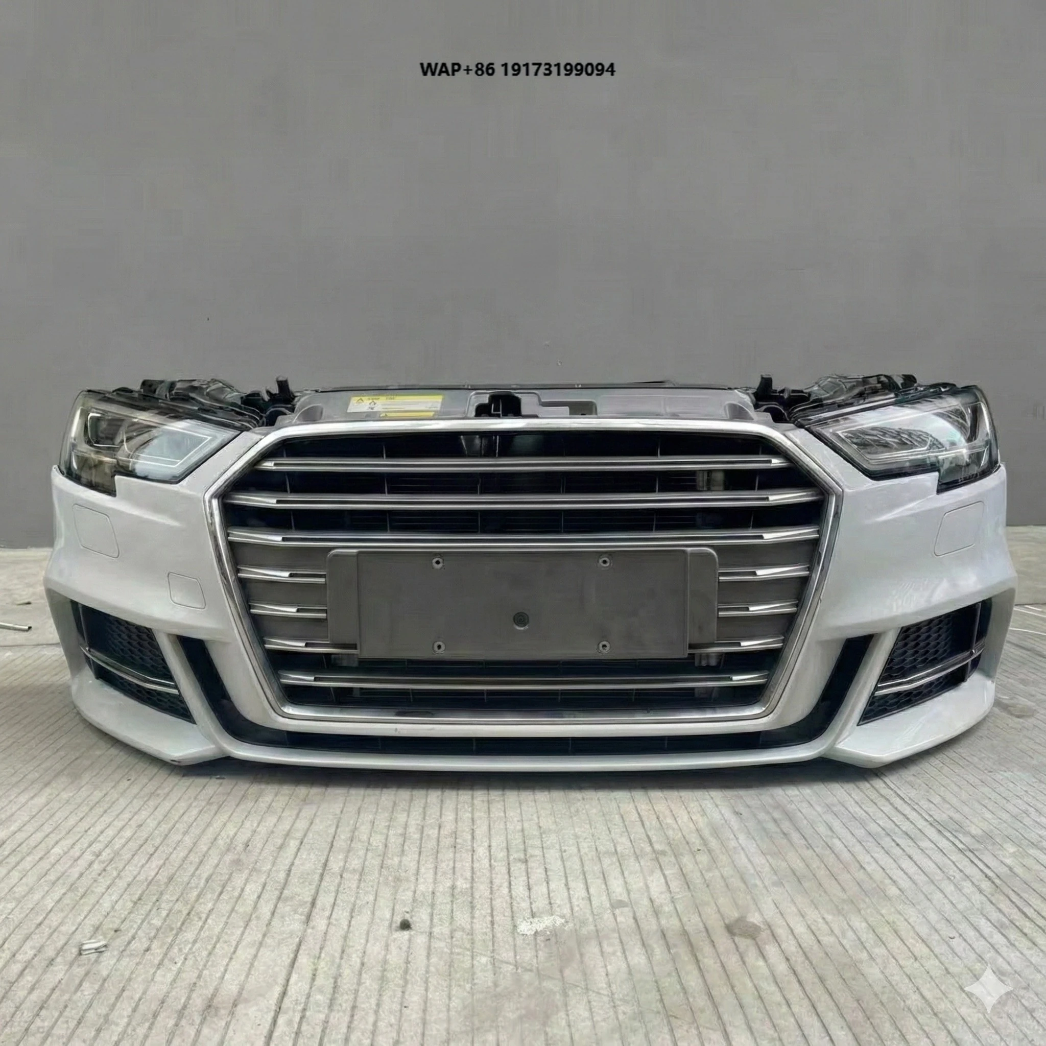 

Complete Front Nose Cut for S3 2023 Front Bumper with Grille Headlamp for S3 Original Auto Parts
