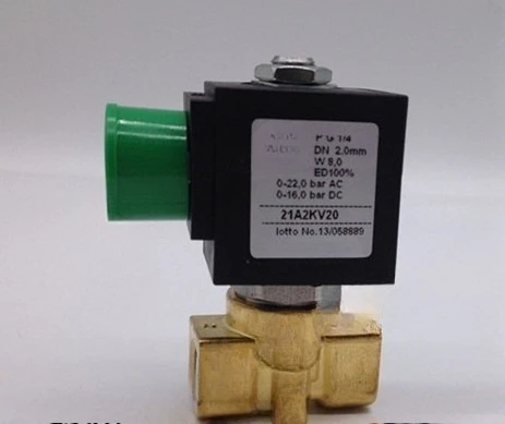 

21A2KV20 Оригинальный 2-точечный электромагнитный клапан G1/4