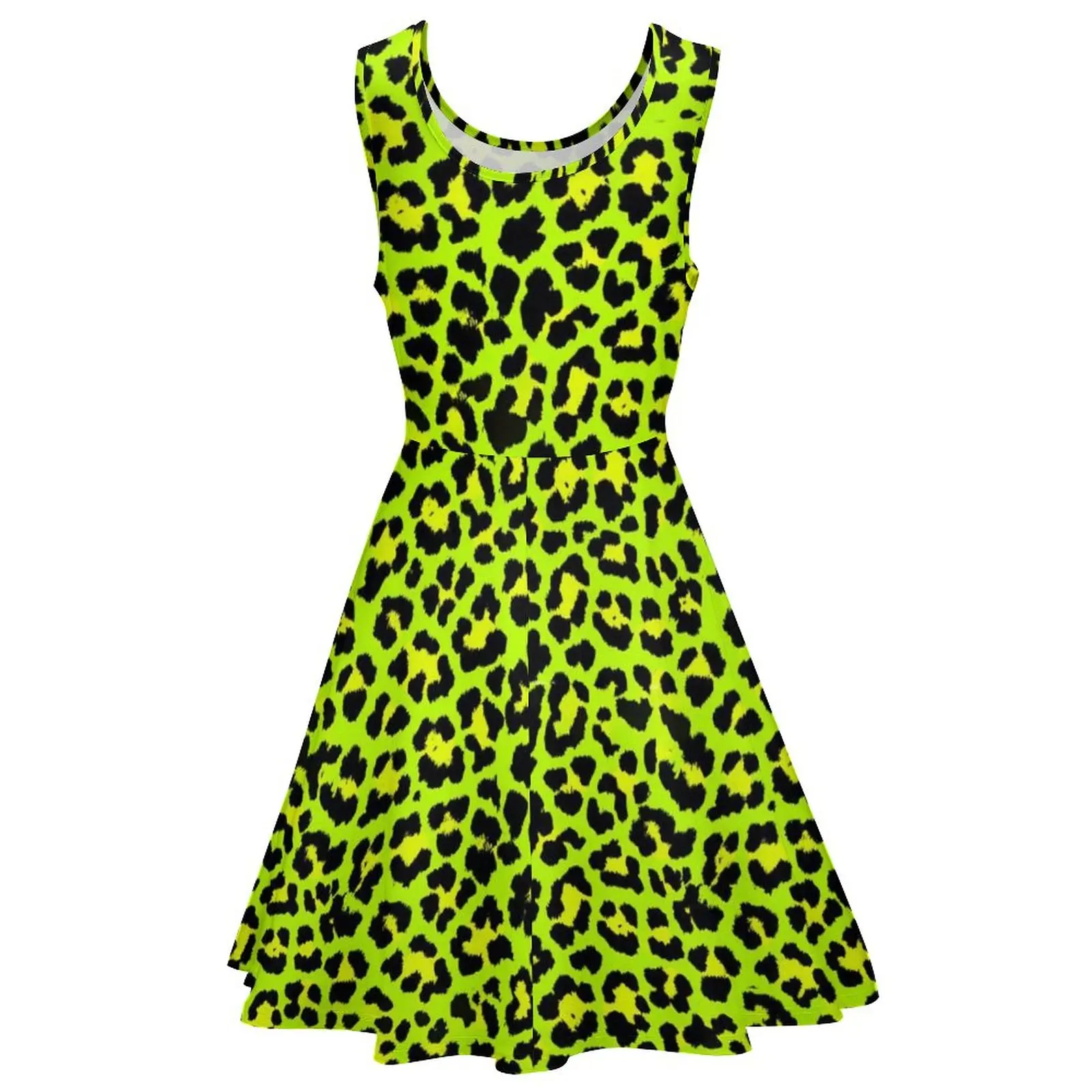 slim fit dress slacks Jennifer Green Leopard Print Cut Out Maxi Dress main image 1