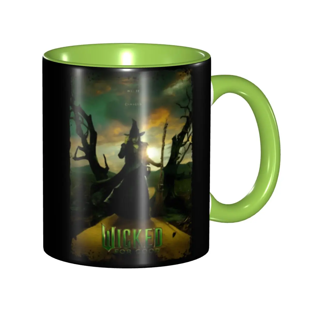 Aesthetic Wicked For Good Elphaba and Glinda  Mugs Funny Tea Cup Gifts For Kids Adult