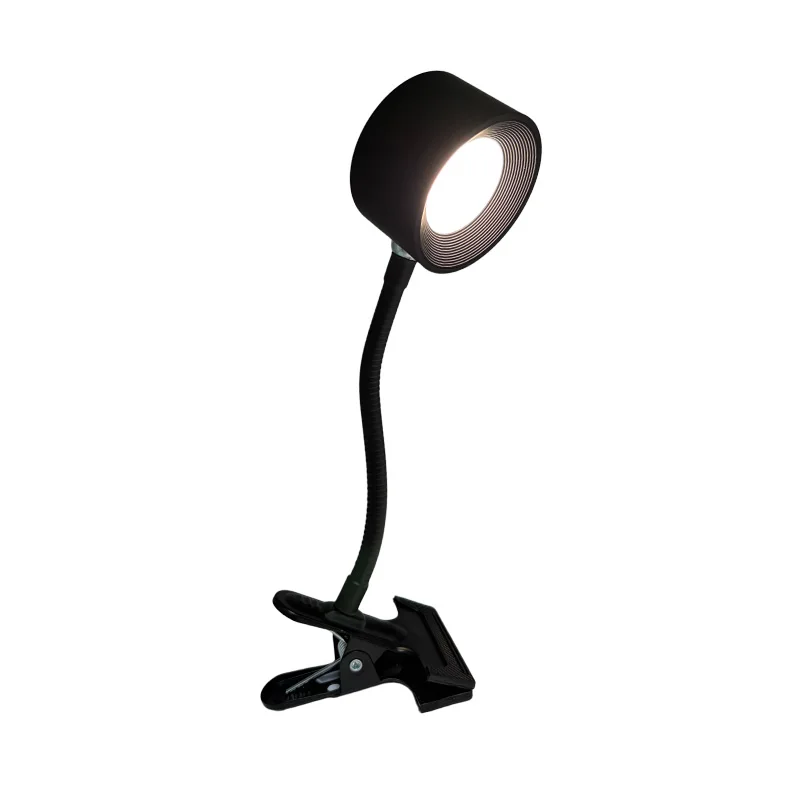 2-in-1 Magnetic LED Wall Sconce, Clip on Reading Light with Flexible Gooseneck, Rechargeable Bedside Lamp for Headboard