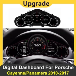 LCD Car Digital Cluster Instrument CockPit For Porsche Cayenne Panamera Macan Boxster 982 718 911 Speedmeter Dashboard Meter