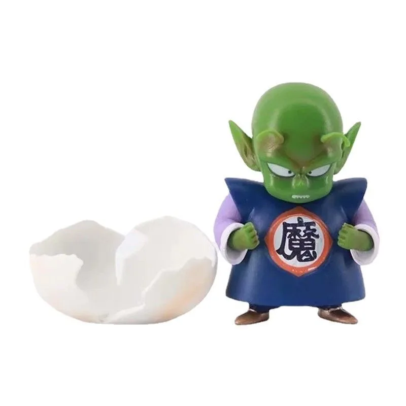 Dragon Ball Bick, Gran Rey Demonio, Bick Rompecabezas de Huevos, Estatua de Pequeño Bick de Infancia, Adorno Modelo Hecho A Mano