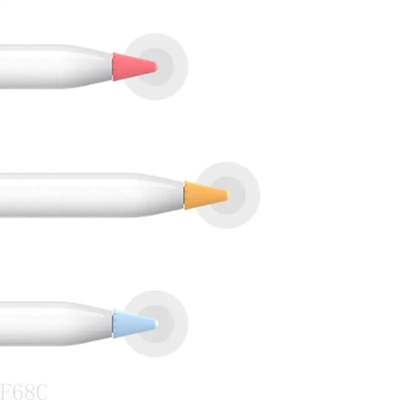 F68C สไตลัสทิปการป้องกันการสึกหรอปลอกแขนปากกาซิลิคอนปากกาสำหรับ Penci 1 2