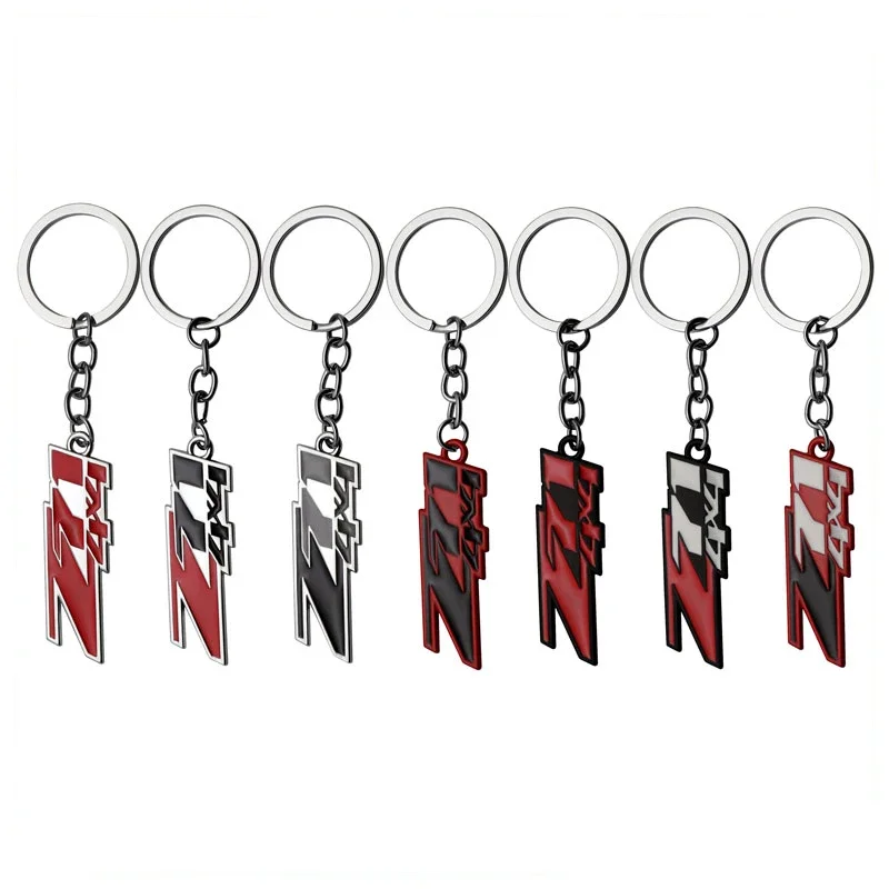 Metal Car Keychain Holder Keyring for Chevrolet Z71 4X4 Emblem ORLANDO Sail SILVERADO SONIC AVEO Blazer BOLT CAPTIVA Cavalier