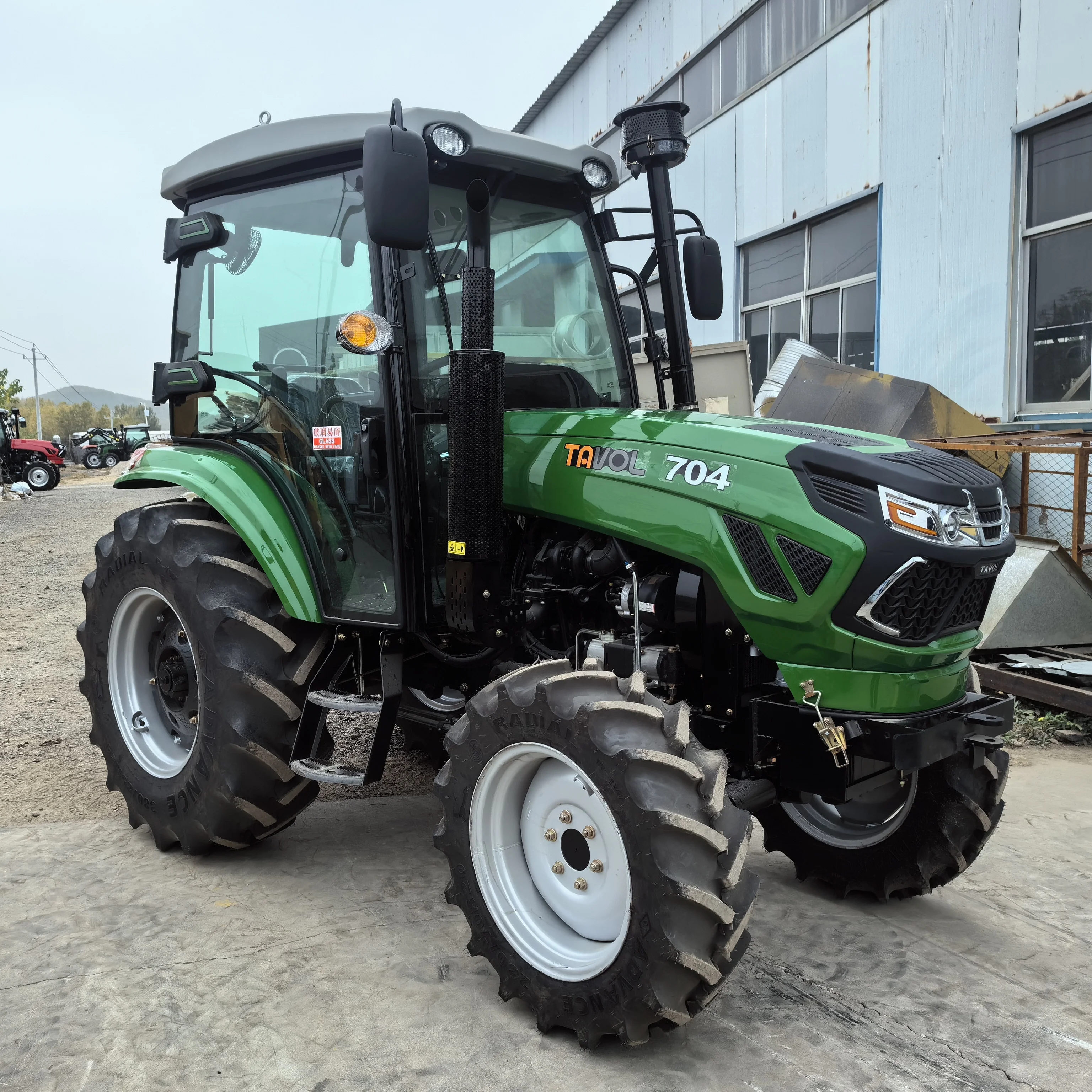 New Design 50-90HP 4WD Wheel T - Agriculture Farming Systems recension och pris